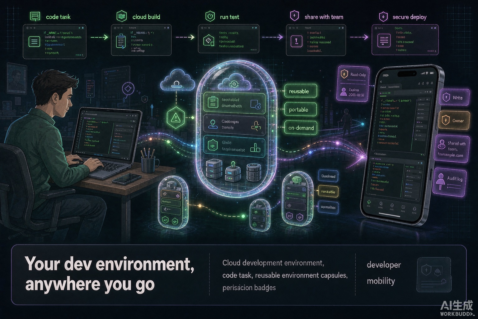 codex cloud development env