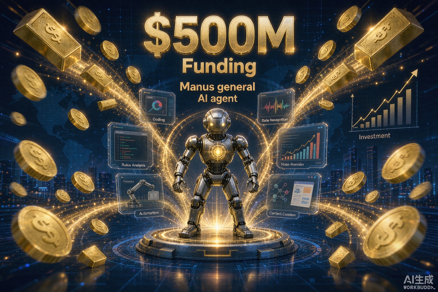 manus 500m funding agent economy sme guide