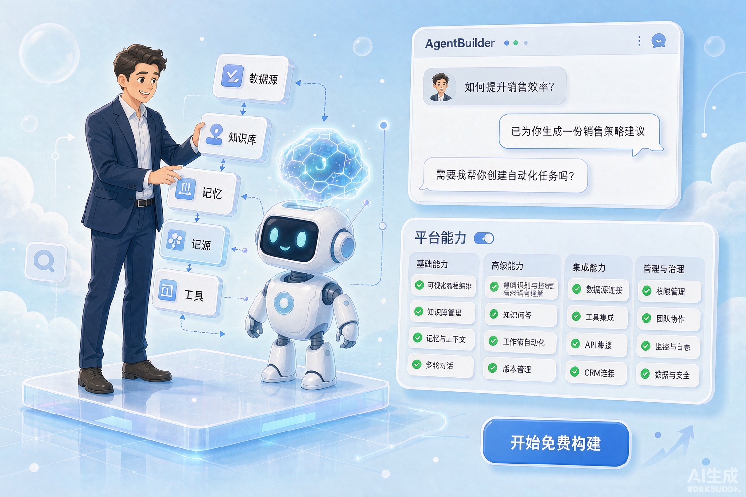 zero code agent platform selection